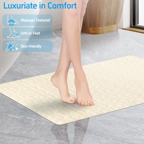 Tapis de bain antidérapant avec 241 ventouses de sécurité lavable