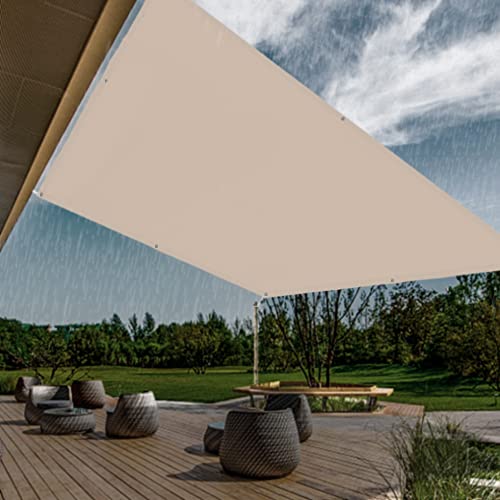 Tela Sombreamento Impermeável Shade Lux Areia 5x3 Mts + Kit