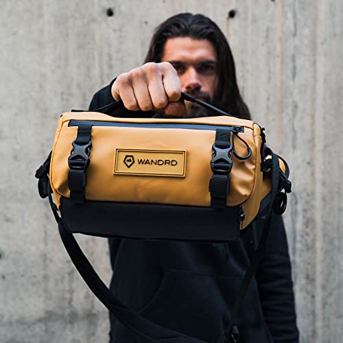 WANDRD ROGUE V1 6L Sling: Compact Camera Sling and Crossbody Bag with Fast Access, 3-Way Carry– Lightweight Everyday Bag Great for Travel, Photography, and Daily Use (Dallol Yellow) - Image 6