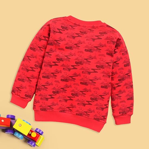 Image of LuvLap Baby Boys Full Sleeve Sweatshirt & Pyjama Set Pack of 1