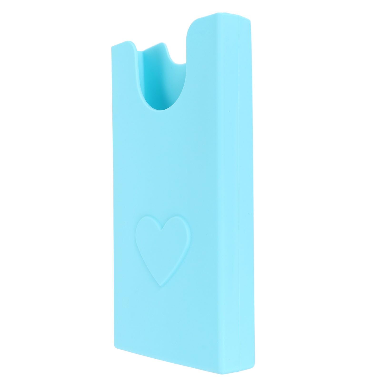 Uchwyt na telefon do torby plażowej | Bezpieczna wkładka silikonowa do toreb Bogg i podobnych | Etui na telefon Portfel Akcesoria | Trzymaj telefon bezpieczny/poręczny / (Lake Blue)
