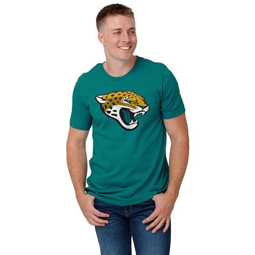 Image of FOCO Men's NFL Team Primary Logo Black Short Sleeve T-Shirt