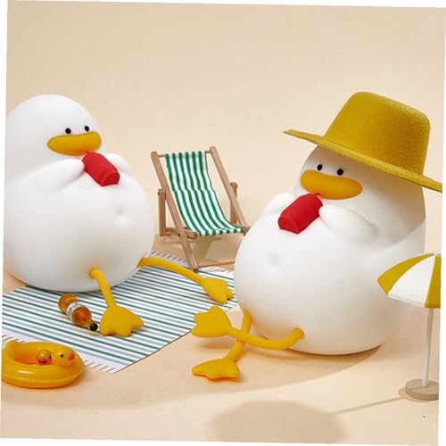 Lámpara de Noche de Pato de Silicona LED Recargable miniatura 7