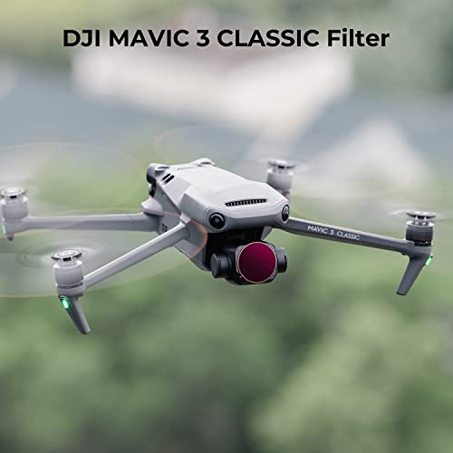 K&F Concept ND16/PL Filter Compatible with DJI Mavic 3 Classic, ND CPL Neutral Density Polarizing 2-in-1 Filter - Image 2