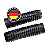 WS · SYSTEM 2X Universal Schubkarrengriffe Made IN Germany für jeden runden Griff von Schubkarre & Sackkarre mit Ø 25 mm – praktische rundfeste Gummigriffe in schwarz für Schiebkarre und Hofkarre