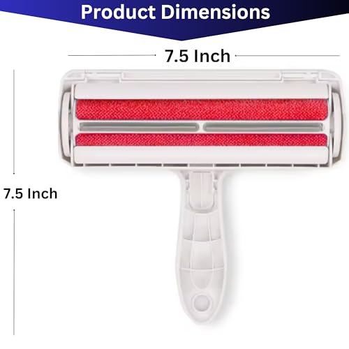 Image of Pet Hair Remover - Lint Roller for Dogs and Cats - Effective Pet Hair Roller for Cat, Furniture, Carpet, Car Seat, Bedding, Pet Hair Removal Tool, Perfect Dog Fur Remover