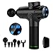 Produktbild ACTENLY Massage Pistole Elektronische Muskel Entspannen Gerät 20 Dateien Körper Massager Therapie Körper Massage Gun Mit 6 verschiedene Massageköpfe (Schwarz)