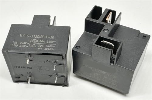 Relé SLC-S-112DMK-F-30 T91 12V 30A de 4 pines para automoción