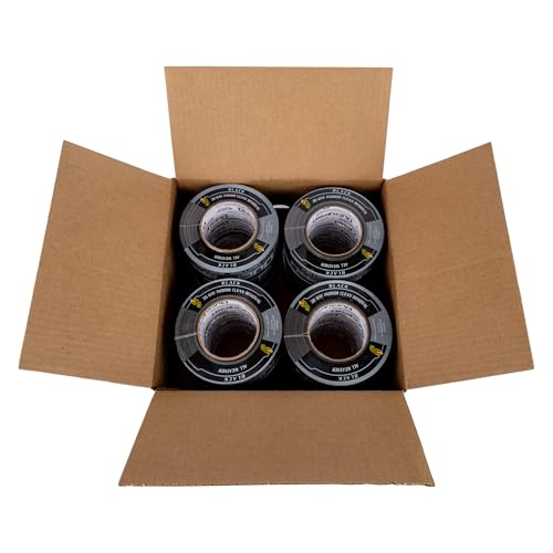 Image of Duck Pro Heavy Duty Duct Tape for Long Lasting Repairs, 2 inch Wide (1.88 in x 55 Yds) Performance Grade Tape with Waterproof Backing, Black, 12 Rolls