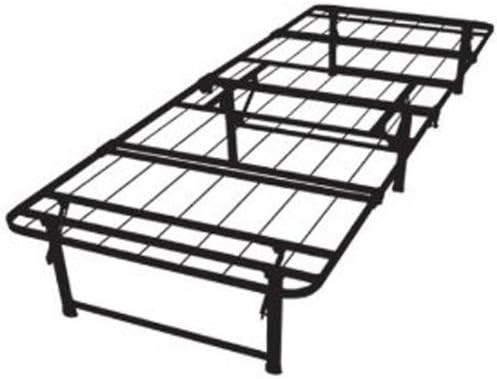 Twin-Size Steel Folding Metal Platform Bed Frame