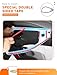 Savadicar Sky Blue Interior Trim Kit for 2024+ Jeep Wrangler (JL) & Gladiator (JT) - 4 Pcs Decor Cover Set for Front Dash Speakers and Soundbar, Stylish Accessories for an Upgrade