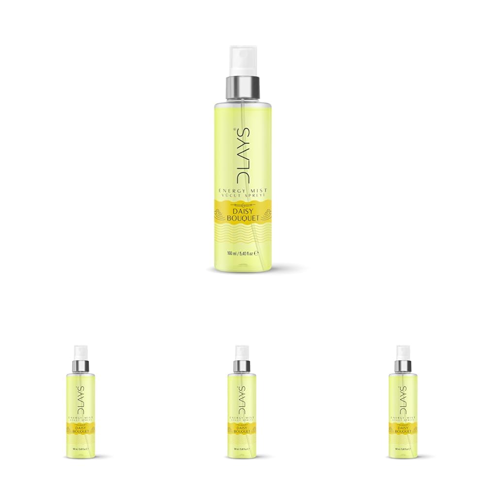 Dlays Daisy Bouquet Energy Mist 160 ml Kadın Vücut Spreyi (4 paketi)