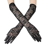 nitril handschuhe schwarz lang 【Damenhandschuhe】Abschlussballhandschuhe für Teepartys sehen elegant zu Abendkleidern und formeller Kleidung aus,und der taillierte Schnitt betont Ihre schlanken Finger und Ihre glatte Haut.Die neuartigen Handschuhe passen zu Abendkleidern,Röcken,Hemden und formeller Kleidung wie Shows und Banketten.