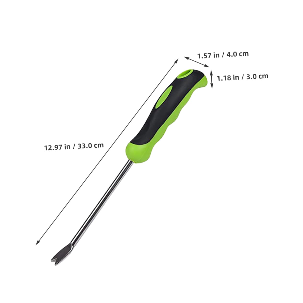 Artibetter 4piezas Pala De Jardinería De Inoxidable Para Arrancar Plantas Pequeñas Herramienta De Desmalezado Manual Diseño Ergonómico y Dientes Afilados Para Huertos y Jardines
