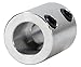 1/4 inch to 3/8 inch Stainless Steel Set Screw Shaft Coupler