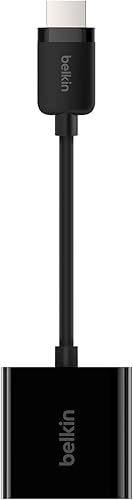 Miniatura 2 de Belkin Adaptador HDMI a VGA con alimentación micro USB y soporte de audio, compatible con Apple TV 4K y la mayoría de televisores