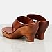 FSJ Women Wedge Flip Flops Slip-On Thong Sandals Platform Mules Arch Support Slippers High Heel Sexy Summer Casual Shoes Size 15 Brown
