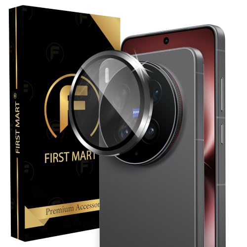 Image of ArmourPro Camera Lens Protector for Vivo X300 Ultra (6.82 Inches) Tough HD Individual Aluminum Alloy Rings 9H Camera Cover, Scratch-Resistant,Camera Lens Protection| Black, 1 Pack