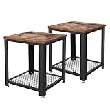 L’ASSEMBLAGE EST UN JEU D’ENFANT: Grâce à la notice illustrée et aux pièces numérotés, l’assemblage de cette table basse (dimensions: 45 x 45 x 55 cm) est simple