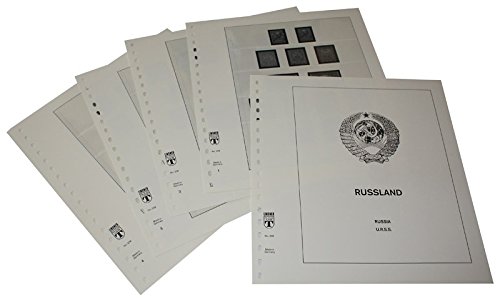 Feuilles pré-imprimées Russie LINDNER 1918-1923 pour classeur de timbres