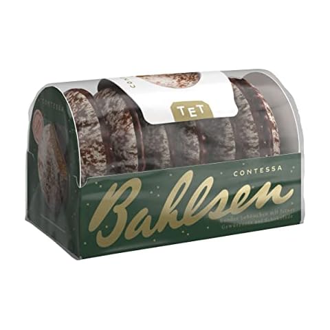 The Bahlsen Family Contessa - 1er Pack - Runder Lebkuchen auf Schokolade (1 x 200 g) Cover