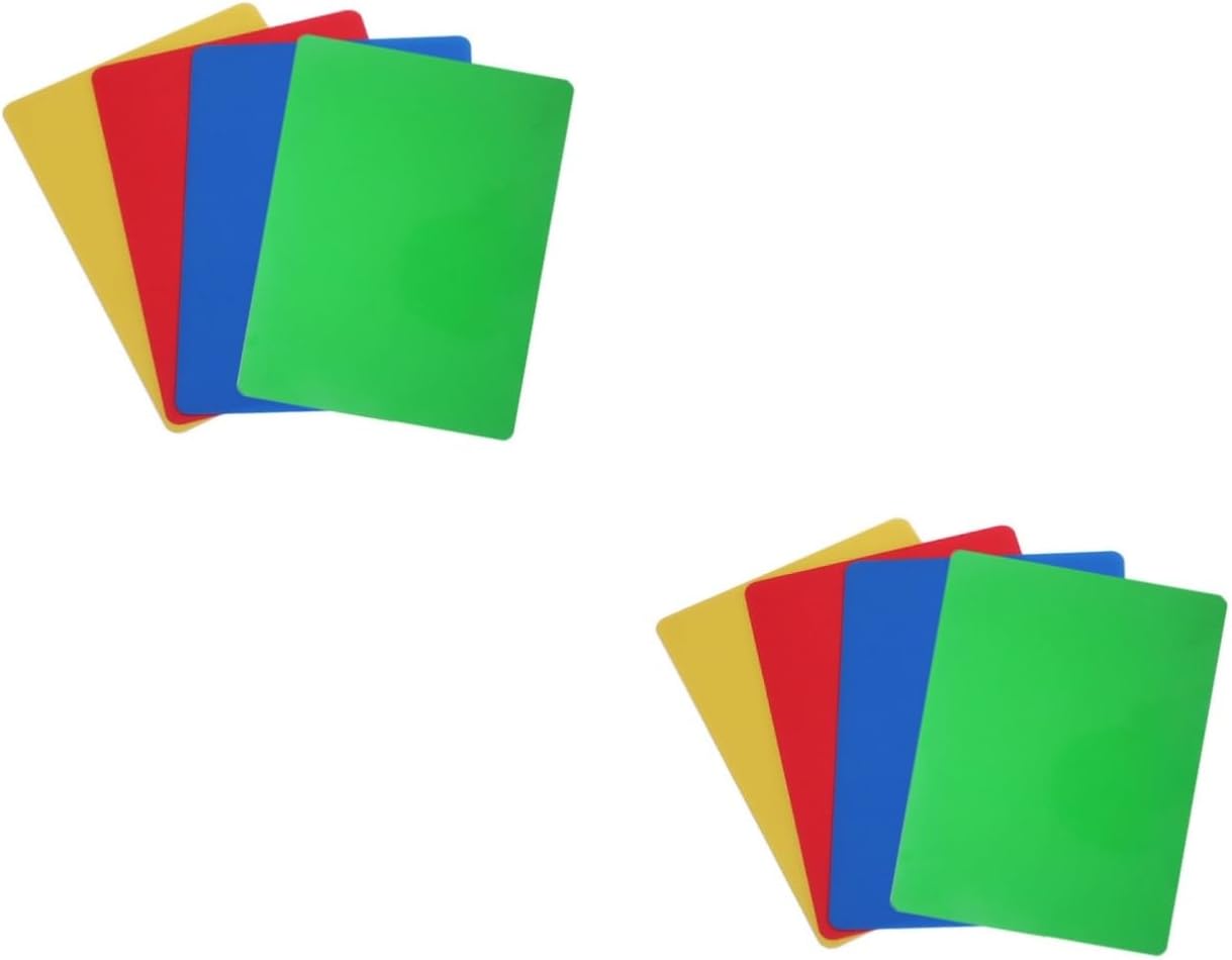 FAVOMOTO 8pcs Plastic Handmade and Supplies Sensory Pad Air Dry Clay Mat Non-slip Base for Boys Girls