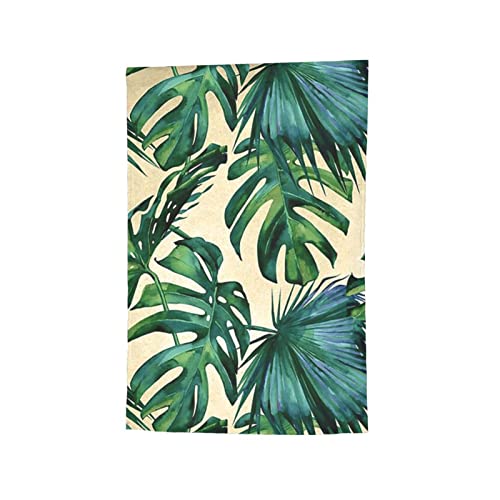 Drapeau de jardin feuilles de bananier 12,5x18 cm double face - 7