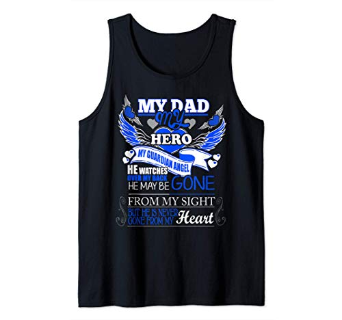 My Dad My Hero Dad Lover Funny Gift idea for men women Camiseta sin Mangas