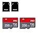 256GB Micro Memory Card Class 10 Memory Cards with Adapter Class 10 High Speed Mini Card for Smartphones/Camera/Tablet 2-Pack