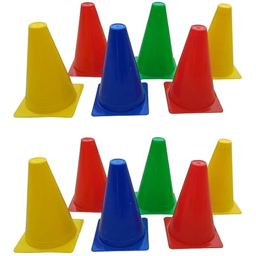 Football Cone Markers Set - 6inch