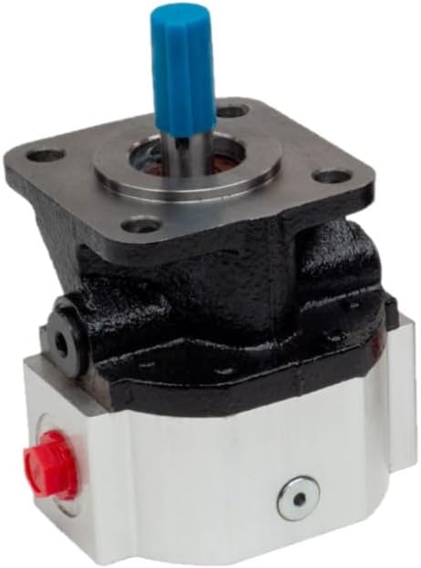CHIEF MH Series Gear Pump: 0.258 CID, 2 GPM @ 1800 RPM, 2300 PSI, 4-Bolt Flange Mounting, SAE 8 Side Ports, Dual Rotation, 250179