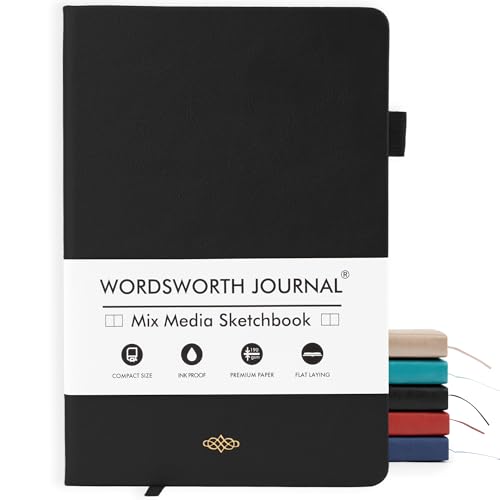 Wordsworth & Black A5 ~bNXfBAW[i 96~bNXy[WAn[hJo[EU[A190GSMpAdXPb`p̃W[iOm[gubNAEjW[i ? Mtg{bNXt ubN