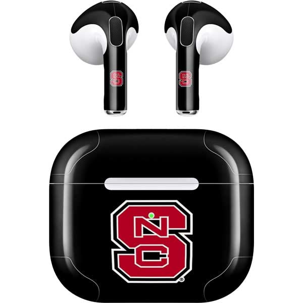 Skinit Decal Audio Skin Compatible with Apple AirPods (3rd Gen, 2021) - Officially Licensed NC State Logo Design