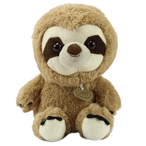 Pelúcia Bichinho Preguiça Sorriso 22cm BBR Toys
