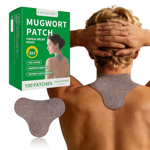 100 Count Neck Pain Relief Patches Maximum Strength for Neck & Shoulder