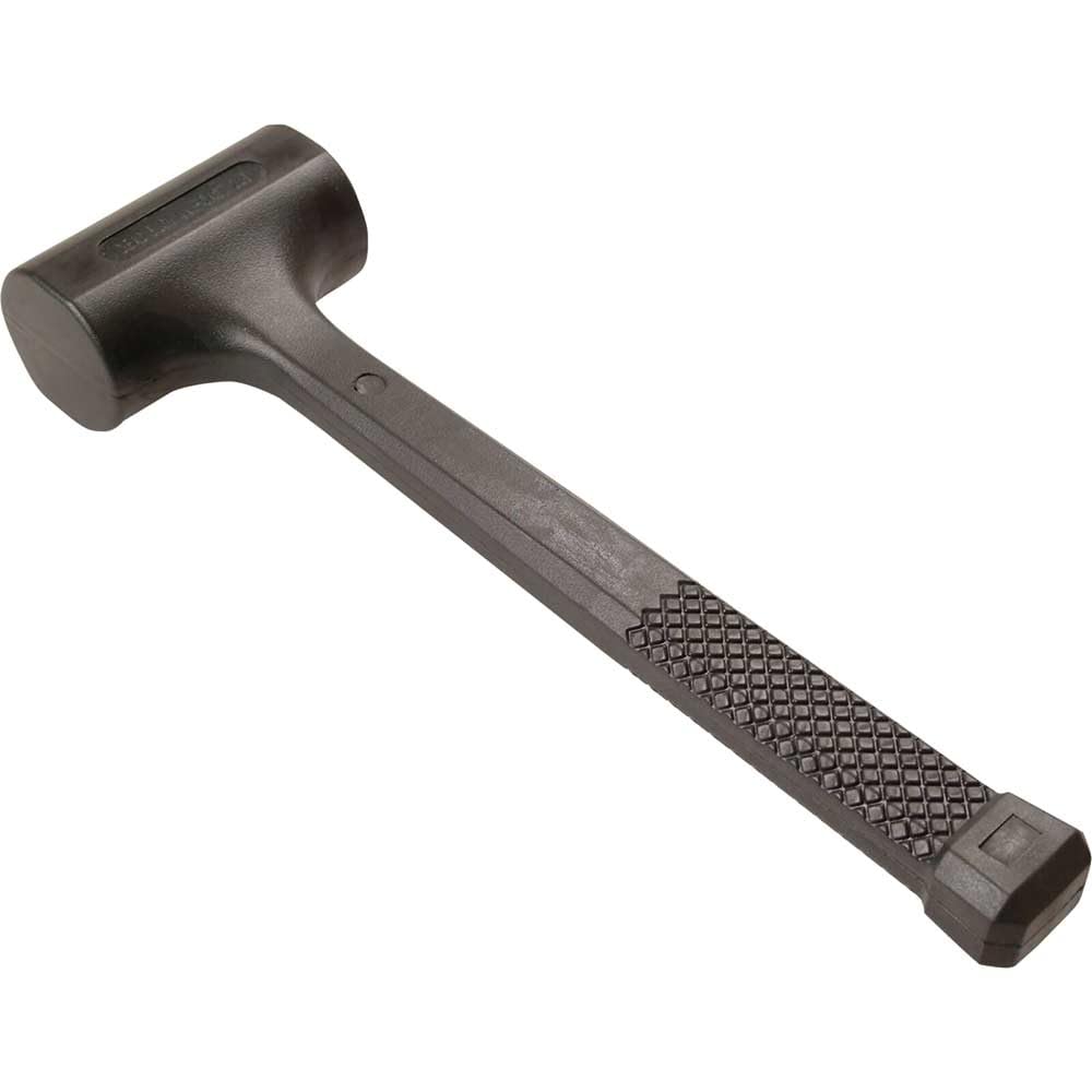Faithfull - Dead Blow Black PVC Hammer 900g (2 lb)
