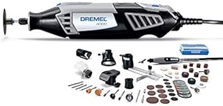 Dremel 4000-6/50 High Performance Rotary Tool Kit with Flex Shaft- 6 Attachments & 50 Accessories- Grinder, Mini Sander, Polisher, Engraver- Perfect for Routing, Cutting, Wood Carving