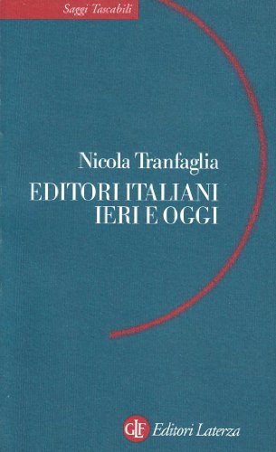 Editori italiani ieri e oggi