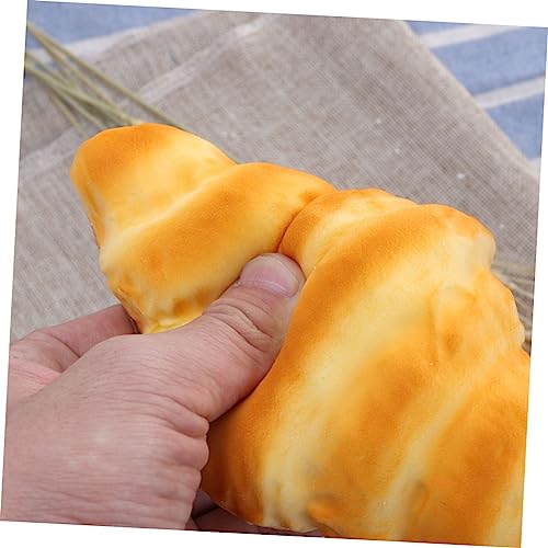 VOSAREA Comida Infantil Pão Francês Pão De Hambúrguer Pães Falsos Hambúrgueres Simulação Artificial