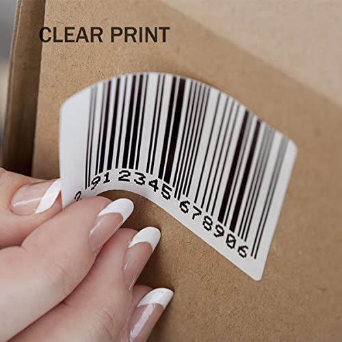 Hybsk 3X2 Inch Direct Thermal Labels For Barcodes, Address, Compatible With Rollo Label Printer & Zebra Desktop Printers (3"X2",White) #TOP6
