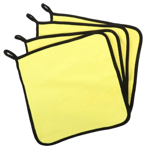 KICHOUSE 4 Pack Billiard Cleaning Cloth Pool Accessories Snooker Cleaning Towel