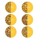 infusion de jengibre curcuma y pimienta negra EMBALAJE DE CALIDAD | PERFECTO PARA EL REGALO - Embalaje hermoso, de alta calidad y premium. Excelente muestra de té para consumo personal y Ideal como regalo de té. ¡Un regalo perfecto para todos, incluido usted mismo!