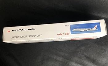 JAL Boeing 787-8 1:200モデルプレーン SQ Wings JAL Boeing 787-8 JA844J L2025 Scale 1:200