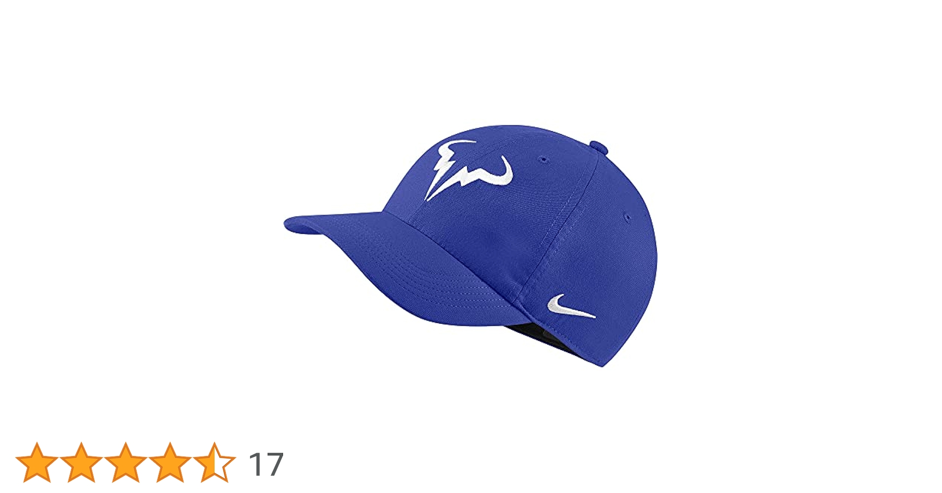 ナイキキャップ　ラファエルナダルモデル⑳　白×スカイブルー ナイキキャップ ラファエルナダルモデル⑳ 白×スカイブルー