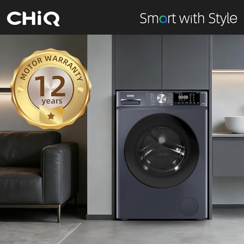 CHiQ CFL80-14586IM3XAU, Front Load Washing Machine 8kg,Space Pro, Counter Depth, Large Drum, Stable Inverter Motor - Image 4