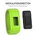 NotoCity Compatible Vivofit JR Watch Band Soft Silicone Replacement Bands for Vivofit JR/Vivofit JR 2/Vivofit 3 Smartwatch (2pcs-2, Small)
