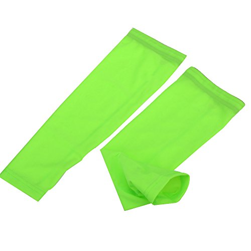 Mangas, Romacci Mangas de braço de proteção UV para ciclismo solar de 2 unidades para jogos ao ar li