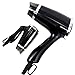 Folding Hair Dryer Compact Blow Dryer Portable Professional Hair Dryer Negative Ionic Low Noise Hair Dryer 3 Heat Settings Lightweight Mini 8x7inch Hair Dryer for Men and Women