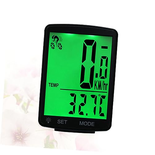 Outanaya Bike Computer Back Light Multifunctional Speedometer and Tachometer for Road Mountain and Folding for Use