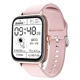 Smart Watch per uomo e donna, impermeabile IP67, fitness tracker, monitoraggio del sonno, schermo a colori HD da 1,7 pollici, compatibile con iOS e Android